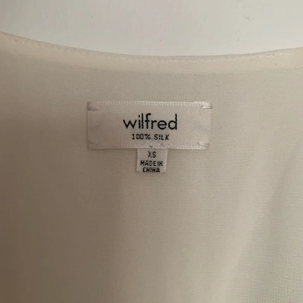 Aritzia Wilfred Silk Tank Top - Picture 3 of 5